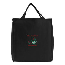 Broderad Hummingbirdtoto Tygkassar