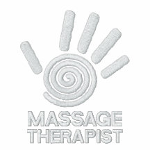 Broderad Poloskjorta för massage terapeut