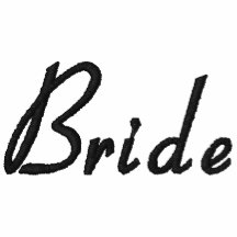 Broderad skjorta - brud