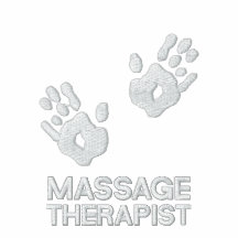 Broderad skjorta för massage terapeut