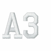 BRODERAD UTBILDNING A3 (AA) SPÅRAR KLÅR UPP BRODERADE JACKOR