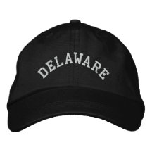 Broderat Delaware statligt Broderad Keps