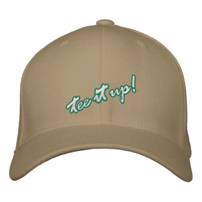 broderat golflock broderade baseball kepsar