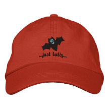 Broderat lock för Halloween Broderad Baseball Keps
