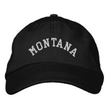 Broderat Montana statligt Broderade Baseball Kepsar