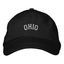 Broderat Ohio statligt Broderad Keps