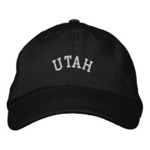 Broderat Utah statligt Hatt