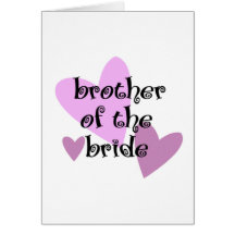 BroderI-Lag av bruden Kort