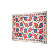 Broderi turk (textilen) canvastryck