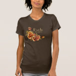 Bröllop för höstroglöd - brud tee shirt