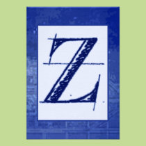 Bröllop OSA för ritning "Z" inbjudningar