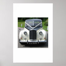 Bröllopbil Posters