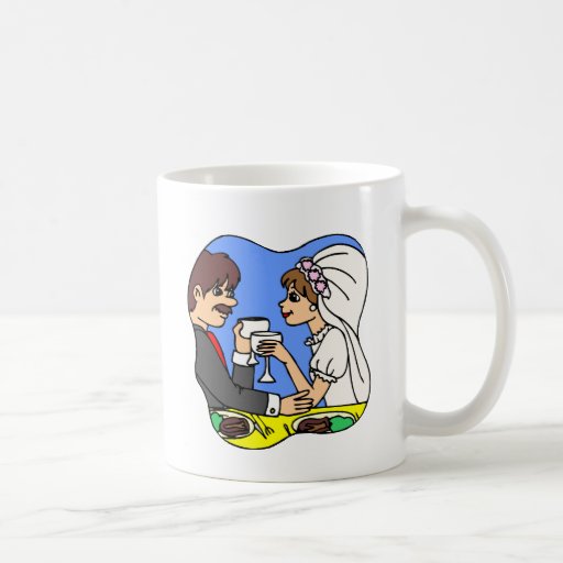 Bröllopinbjudningar 29 kaffe koppar