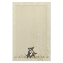 Bröllopkatter - elfenben anpassade brevpapper