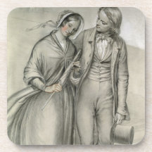 Bröllopmorgonen - avvikelsen, c.1846 underlägg