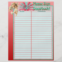 BröllopsalbumGuestbooksidor Full Färg Flygblad
