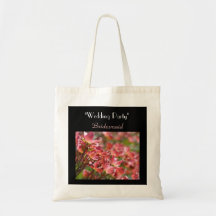 Bröllopsfesten bär på brudtärnablommigtDogwoods Tote Bag