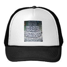 bröllopstårta trucker kepsar