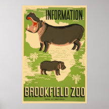 Brookfield Zoo Affisch