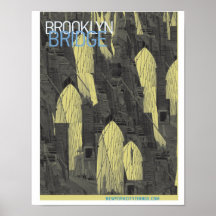 Brooklyn överbryggar konsttrycket posters