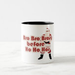 Bros för Ho Ho Hoes för jultomten Kaffe Kopp