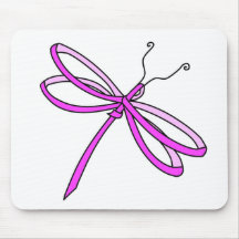 Bröstcancerband Dragonfly1 Musmatta