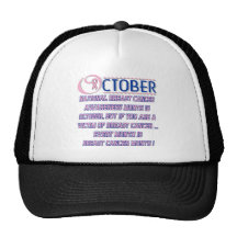 Bröstcancermånad Baseball Hat