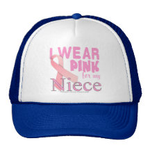 Bröstcancermedvetenhet för brorsdotter baseball hat
