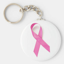 Bröstcancermedvetenhet Nyckelring