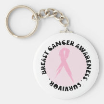 Bröstcancermedvetenhet! Nyckelringar