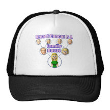 Bröstcancerstrid Trucker Keps