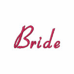 Brud broderad Hoodie