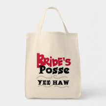 Brud Tshirts för PosseBachelorette party Tote Bags