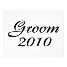 Brudgum 2010 individuella inbjudningskort