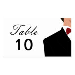 Brudgumbordplacecards Visit Kort