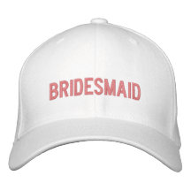 Brudtärna Broderade Kepsar