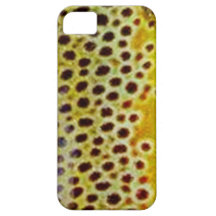 Brun forell vid PatternWear© iPhone 5 Case-Mate Cases