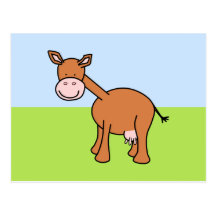 Brun koCartoon. Vykort