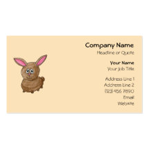 Brun Rabbit. Visit Kort