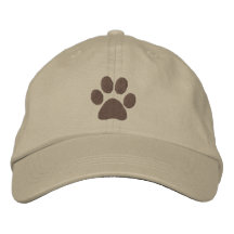 Brun tass broderad baseball keps