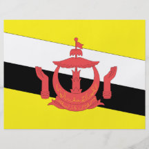 Brunei flagga flygblad designs