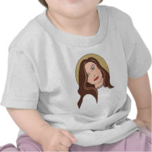 Brunetthårkvinna T Shirts