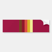 BRUNTET för RANDAR 605_fall-palette GULNAR KRÄMAR  Bildekal