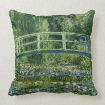 Brytningen för MONET-näckrosdamm 1897 kudder