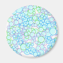 Bubblar magneten kylskåpsnagnet