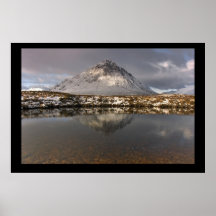 Buchaille Etive Mor. Affisch vid cARTerART