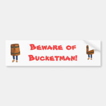 bucketman bildekal