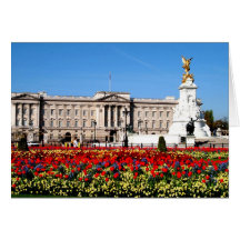 Buckingham Palace London England Hälsningskort