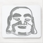 buddha ansikte mus matta