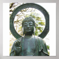 Buddha foto affisch